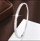 bratara bangle argintie