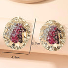 Cercei Aurii Mari Earcandy Cercei Lasardo Gioielli