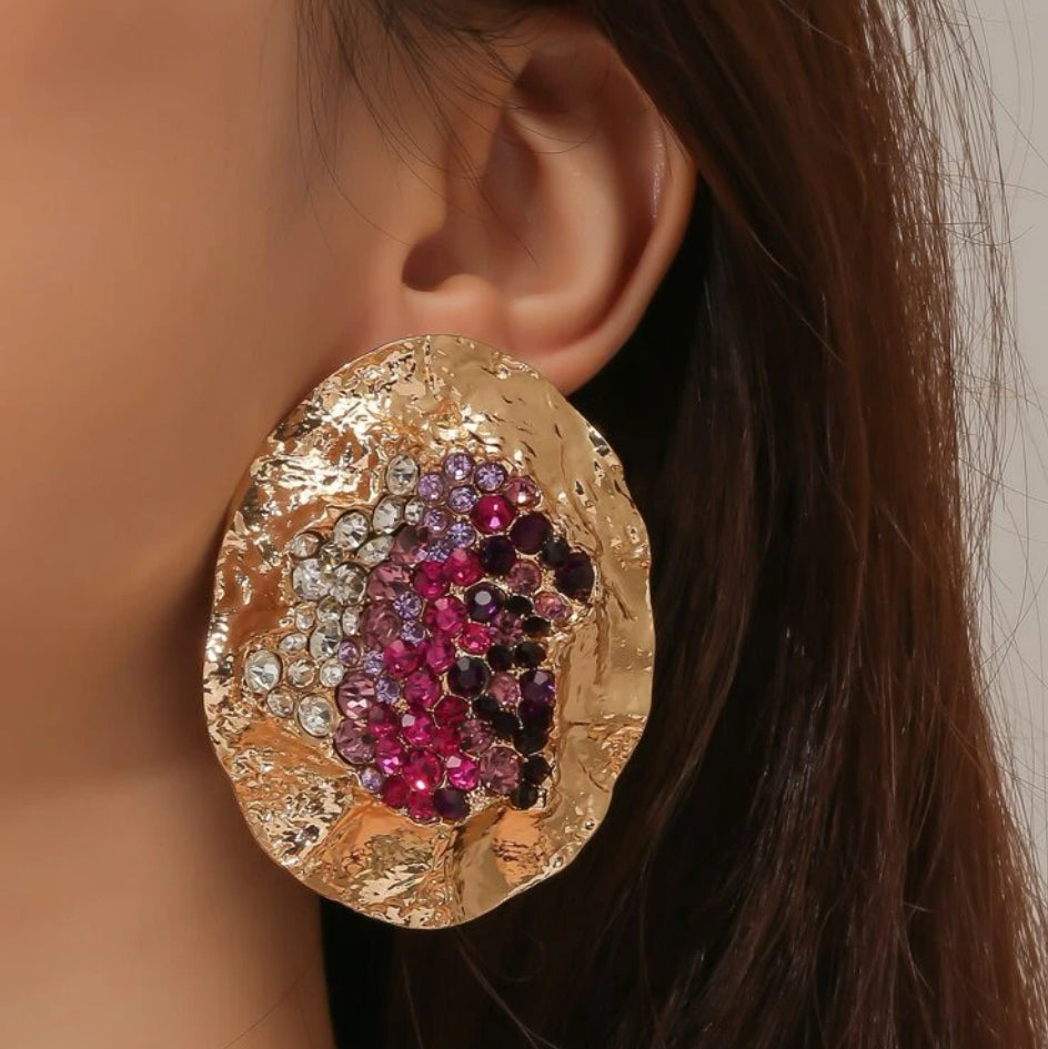 Cercei Aurii Mari Earcandy Cercei Lasardo Gioielli