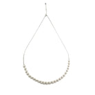 colier din argint 925 rodiat cu perle de cultura 