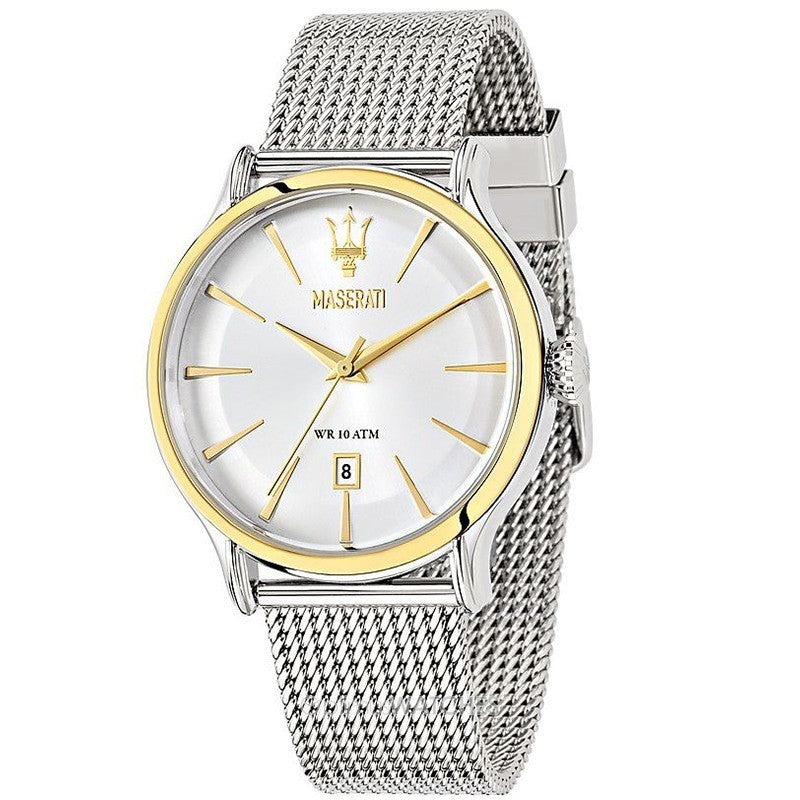 ceas barbatesc maserati curea metalica