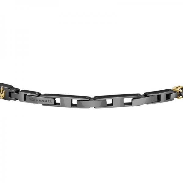 bratara tennis aurie cu pietre negre