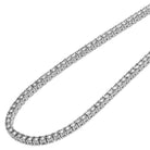 colier tennis argint