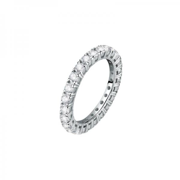 inel argint morellato eternity diamante cz albe