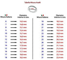 Inel Solitaire "Riviera" Din Argint 925 Rodiat Cu Diamant CZ Alb 2mm Inel Lasardo Gioielli